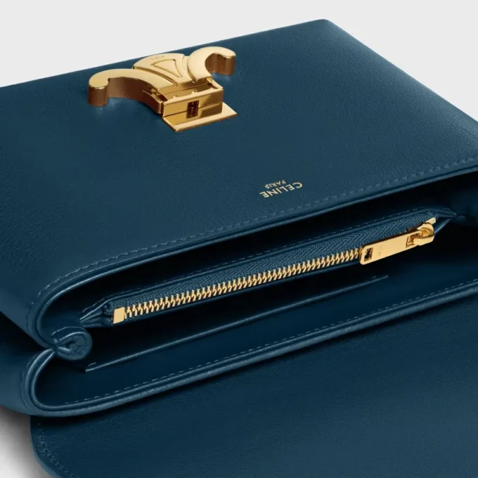 Sac Teen Nino en cuir de veau grainé souple