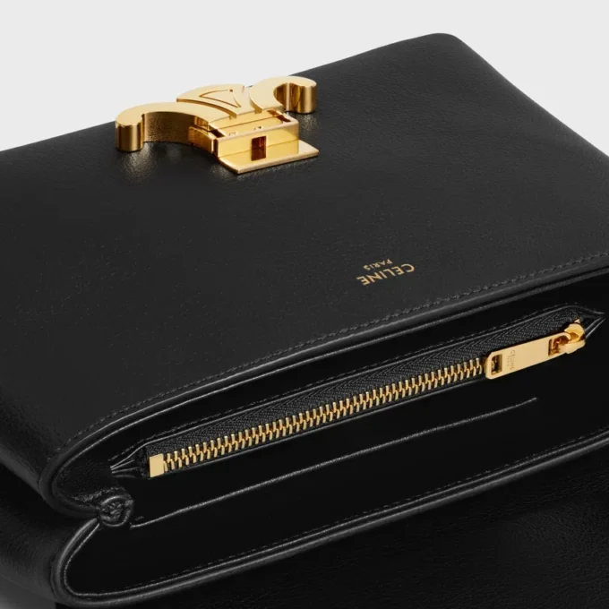 Sac Teen Nino en cuir de veau grainé souple