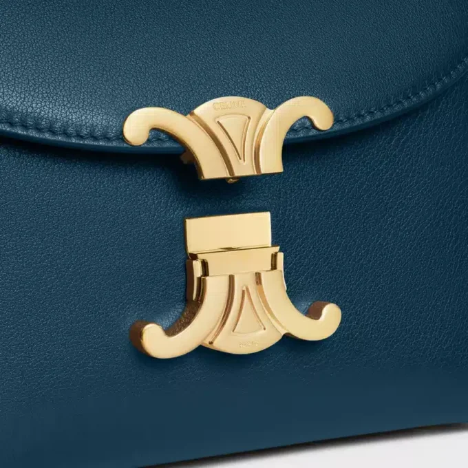 Sac Teen Nino en cuir de veau grainé souple