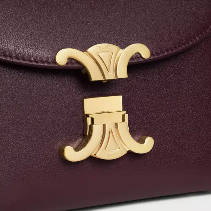Sac Teen Nino en cuir de veau grainé souple