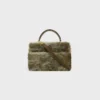 Sac Teen Nino en peau de mouton et cuir de veau suédé