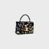Sac Teen Nino en velours avec broderie florale