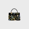 Sac Teen Nino en velours avec broderie florale