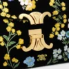 Sac Teen Nino en velours avec broderie florale