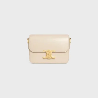 Sac Teen Triomphe en cuir de veau brillant