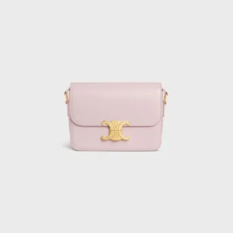 Sac Teen Triomphe en cuir de veau brillant