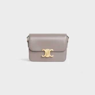 Sac Teen Triomphe en cuir de veau brillant