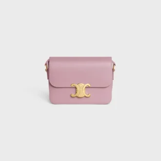 Sac Teen Triomphe en cuir de veau brillant