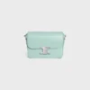 Sac Teen Triomphe en cuir de veau brillant