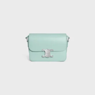 Sac Teen Triomphe en cuir de veau brillant