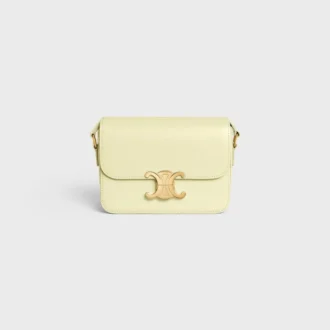 Sac Teen Triomphe en cuir de veau brillant