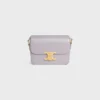 Sac Teen Triomphe en cuir de veau brillant