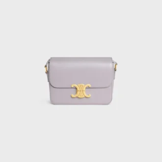 Sac Teen Triomphe en cuir de veau brillant