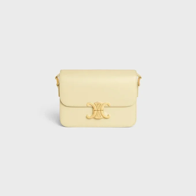 Sac Teen Triomphe en cuir de veau brillant