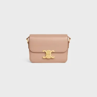 Sac Teen Triomphe en cuir de veau brillant