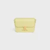 Sac Teen Triomphe en cuir de veau brillant