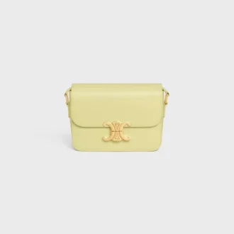 Sac Teen Triomphe en cuir de veau brillant
