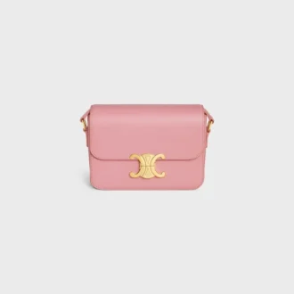 Sac Teen Triomphe en cuir de veau brillant
