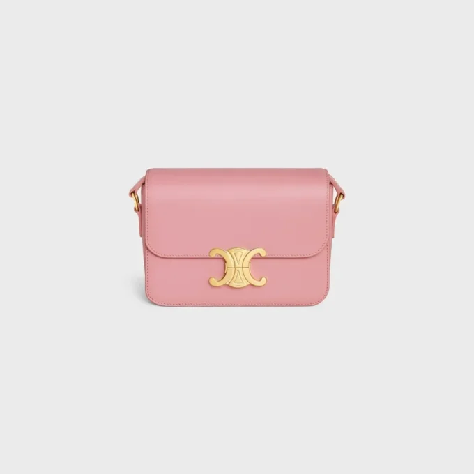 Sac Teen Triomphe en cuir de veau brillant