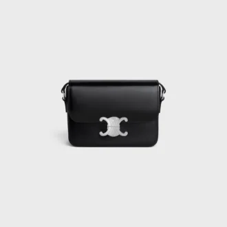 Sac Teen Triomphe en cuir de veau brillant