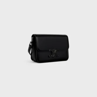 Sac Teen Triomphe en cuir de veau brillant