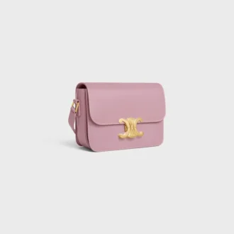 Sac Teen Triomphe en cuir de veau brillant