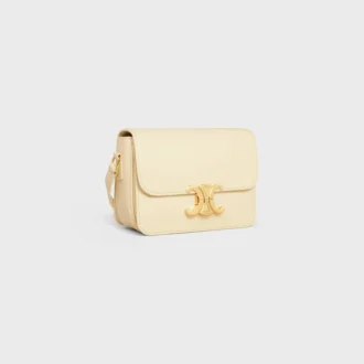 Sac Teen Triomphe en cuir de veau brillant