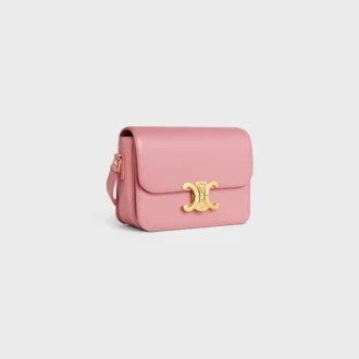Sac Teen Triomphe en cuir de veau brillant