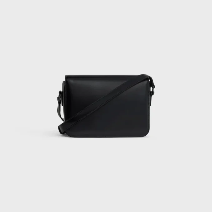 Sac Teen Triomphe en cuir de veau brillant Sac Teen Triomphe en cuir de veau brillant