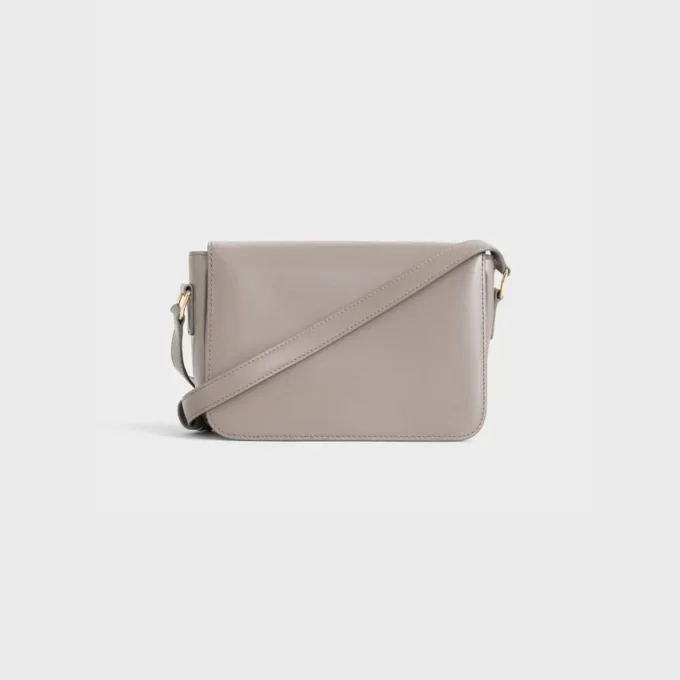 Sac Teen Triomphe en cuir de veau brillant Sac Teen Triomphe en cuir de veau brillant