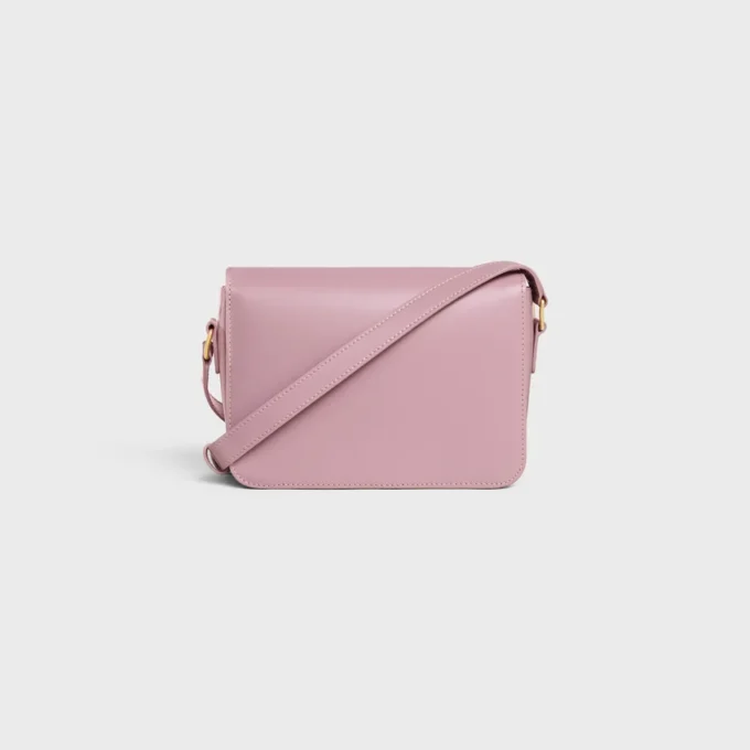 Sac Teen Triomphe en cuir de veau brillant Sac Teen Triomphe en cuir de veau brillant