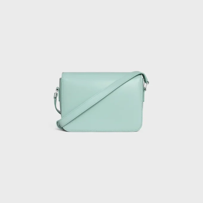 Sac Teen Triomphe en cuir de veau brillant