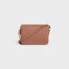 Sac Teen Triomphe en cuir de veau brillant