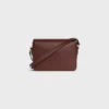 Sac Teen Triomphe en cuir de veau brillant