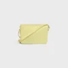 Sac Teen Triomphe en cuir de veau brillant