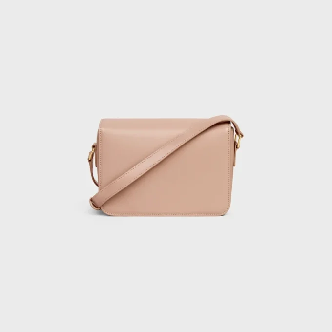 Sac Teen Triomphe en cuir de veau brillant