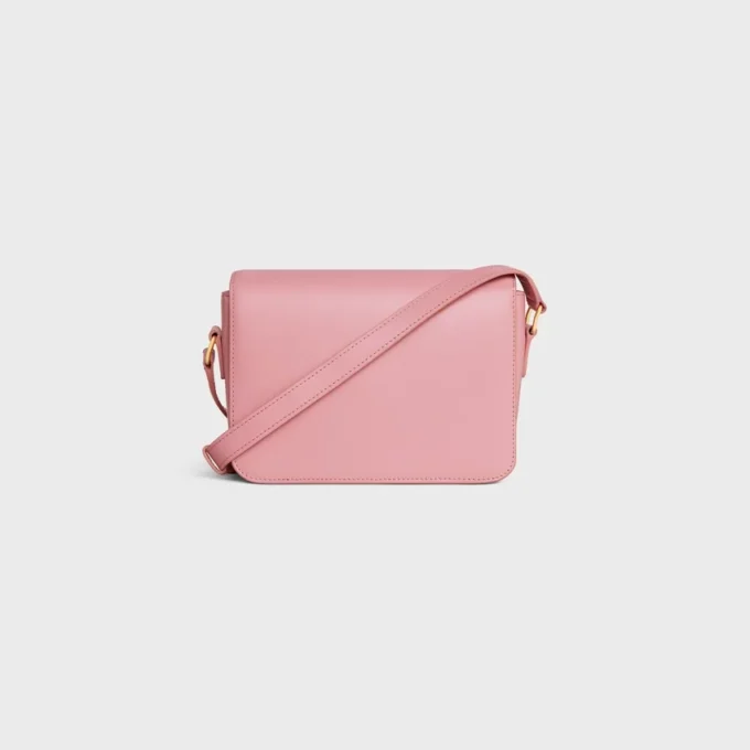 Sac Teen Triomphe en cuir de veau brillant