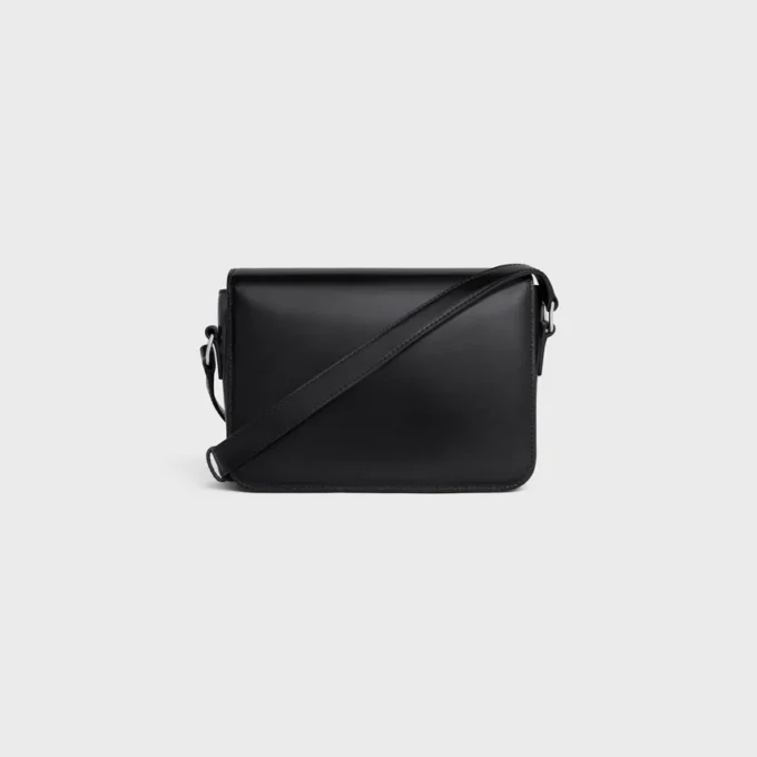 Sac Teen Triomphe en cuir de veau brillant
