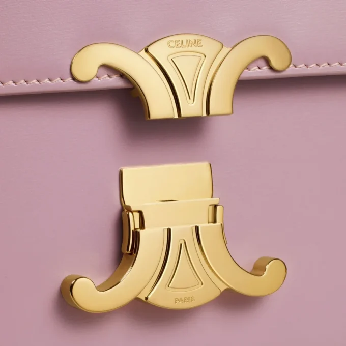 Sac Teen Triomphe en cuir de veau brillant Sac Teen Triomphe en cuir de veau brillant