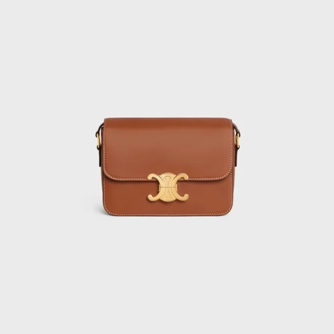 Sac Teen Triomphe en cuir de veau naturel