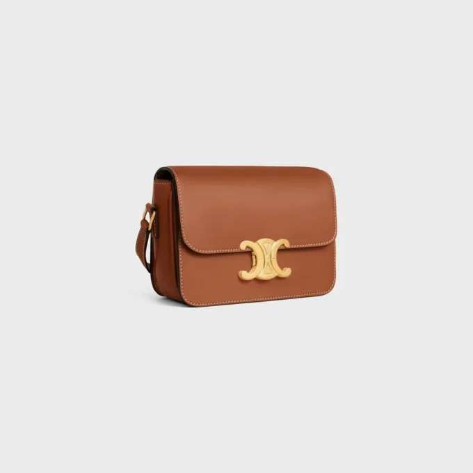 Sac Teen Triomphe en cuir de veau naturel