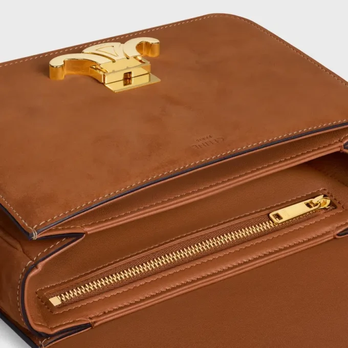 Sac Teen Triomphe en cuir de veau nubuck