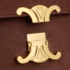 Sac Teen Triomphe en cuir de veau nubuck grainé