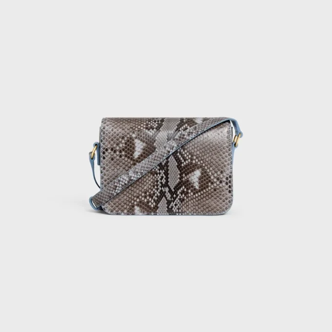 Sac Teen Triomphe en patchwork de python Sac Teen Triomphe en patchwork de python