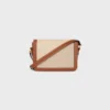 Sac Teen Triomphe en textile et cuir de veau
