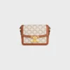 Sac Teen Triomphe en toile Triomphe Canvas et cuir de veau