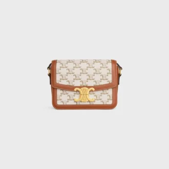 Sac Teen Triomphe en toile Triomphe Canvas et cuir de veau