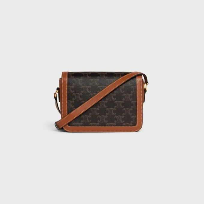 Sac Teen Triomphe en toile Triomphe Canvas et cuir de veau