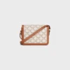 Sac Teen Triomphe en toile Triomphe Canvas et cuir de veau