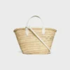 Sac Teen Triomphe Panier pour adolescent en feuilles de palmier et cuir de veau